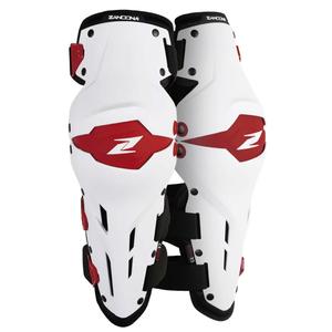 Genunchi de protectie moto Zandona X-Treme Kneeguard alb-rosu
