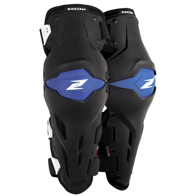 Genunchi motociclete Zandona X-Treme Kneeguard negru-albastru