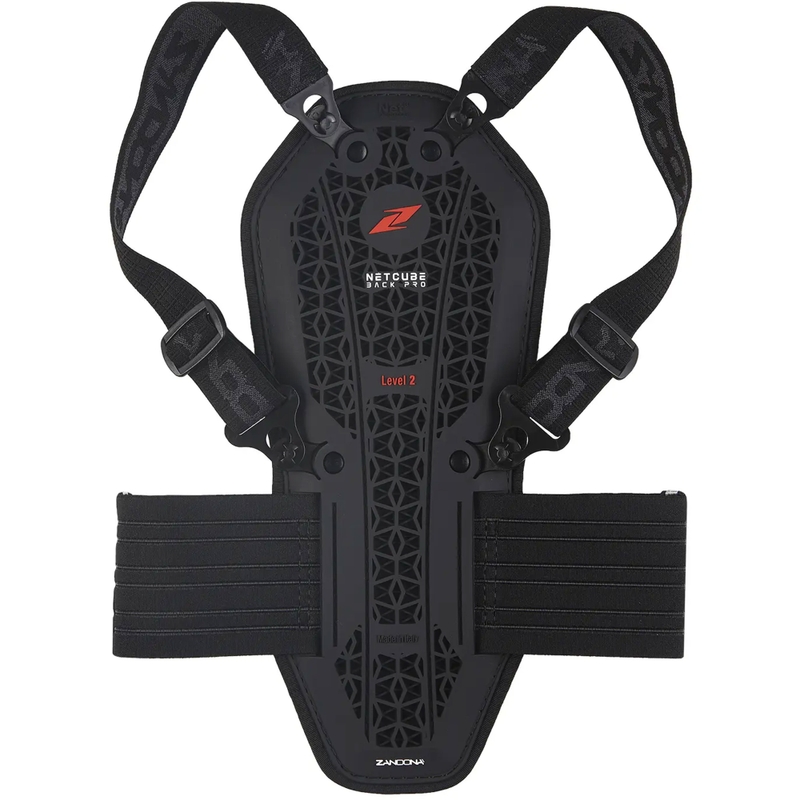 Protectie coloanei vertebrale copii Zandona Netcube Back PRO X8 negru 136 - 150 cm