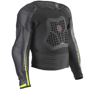 Protectie corporala pentru copii Zandona Netcube Jacket X7 negru-galben fluo 121 - 135 cm
