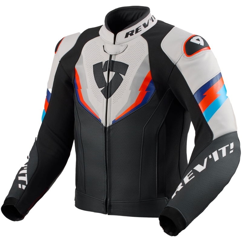 Jachetă moto Revit Quantum 3 negru-gri deschis