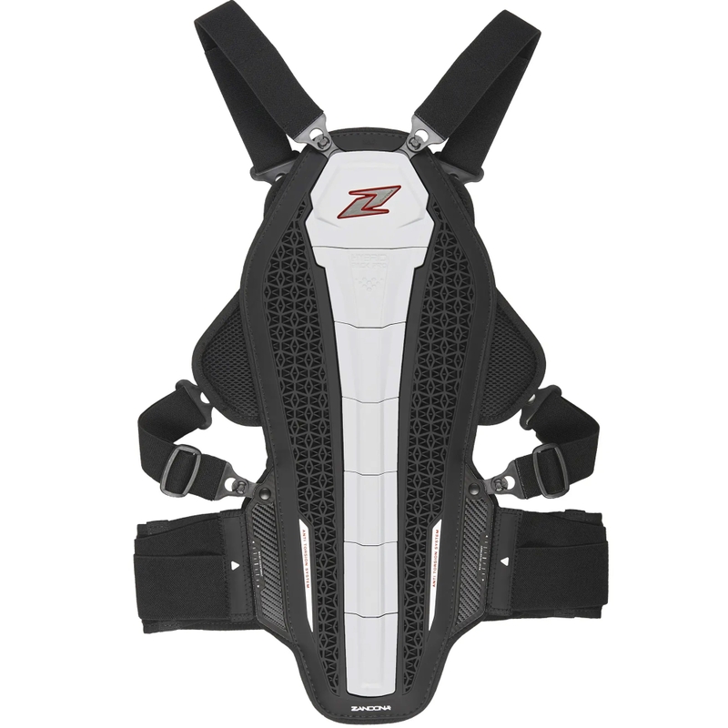 Zandona Hybrid Armor X7 protector pentru coloana vertebrala si piept alb 168 - 177 cm