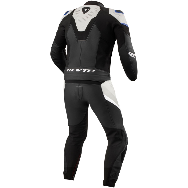 Costum din piele Revit Beta 2 negru-gri deschis