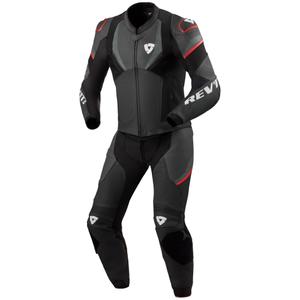 Costum din piele Revit Beta 2 negru-antracit