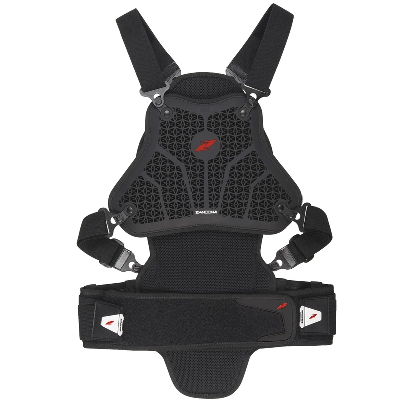 Zandona Hybrid Armor X6 protector pentru coloana vertebrala si piept galben fluo 158 - 167 cm