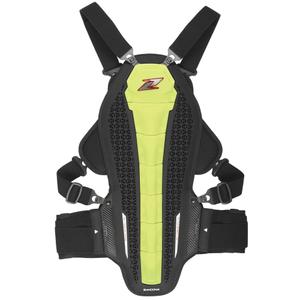 Zandona Hybrid Armor X6 protector pentru coloana vertebrala si piept galben fluo 158 - 167 cm