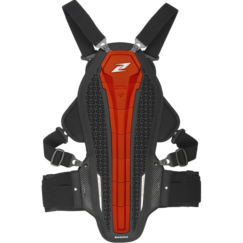 Zandona Hybrid Armor X6 protector pentru coloana vertebrala si piept rosu 158 - 167 cm