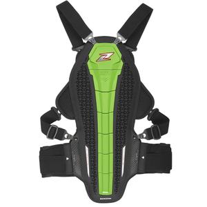Zandona Hybrid Armor X6 protector pentru coloana vertebrala si piept verde 158 - 167 cm