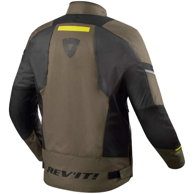 Geaca moto Revit Undulate H2O asfalt-antracit