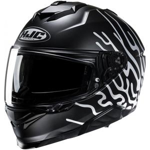 Casca moto integrala HJC i71 Celos MC5SF negru-alb