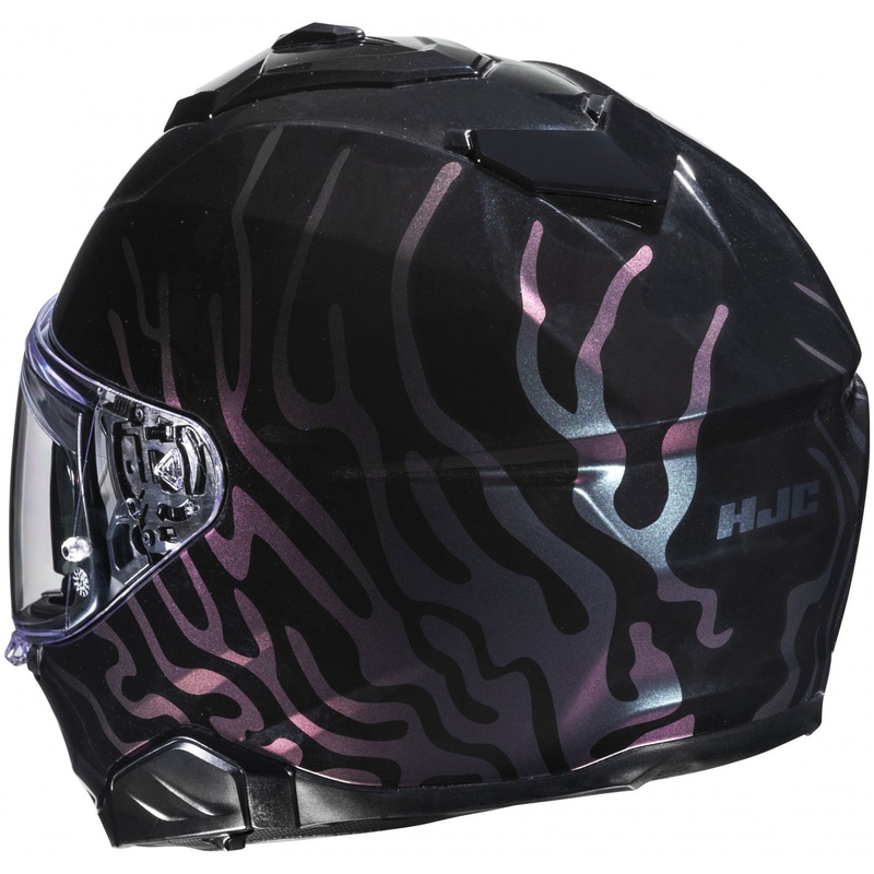 Casca moto integrala HJC i71 Celos MC5 negru-violet-argintiu