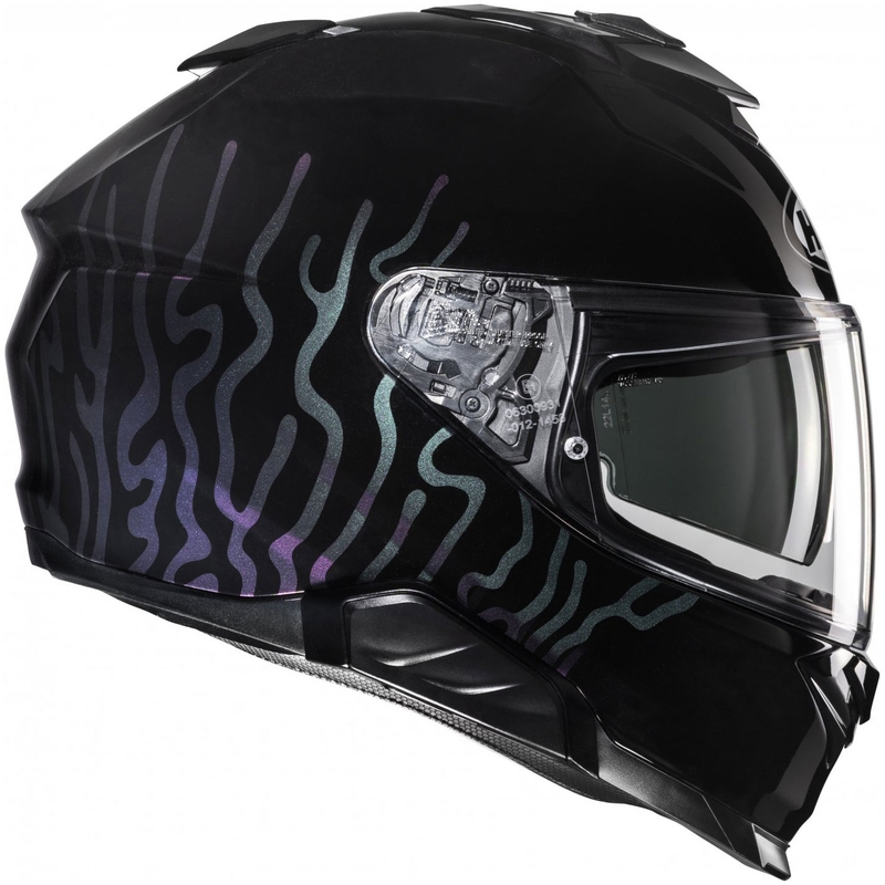 Casca moto integrala HJC i71 Celos MC5 negru-violet-argintiu