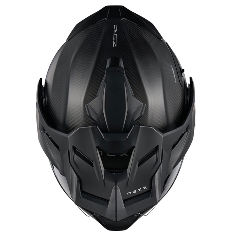 Casca de motocicleta rabatabila Nexx X.Lifecountry Zero PRO neagra mat