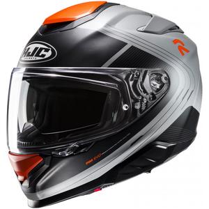 Casca moto integrala HJC RPHA 71 Frepe MC7SF gri-negru-portocaliu