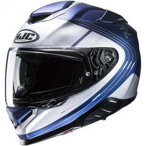 Cască moto integrală HJC RPHA 71 Frepe MC2SF albastru-argintiu