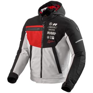 Jacheta moto Revit Haste H2O negru-rosu