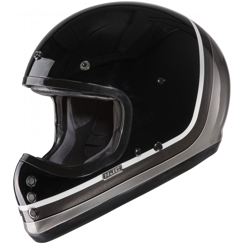 Cască integrală pentru motocicletă HJC V60 Scoby MC5 negru-alb-gri
