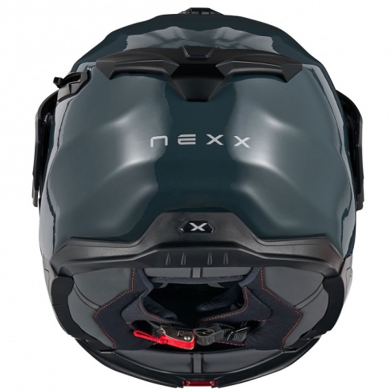 Cască de motocicletă rabatabilă Nexx X.Lifecountry Plain albastră lichidare