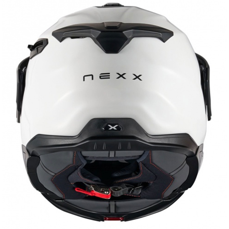 Cască de motocicletă rabatabilă Nexx X.Lifecountry Plain white lichidare