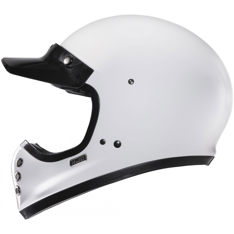 Cască integrală pentru motocicletă HJC V60 Solid, albă