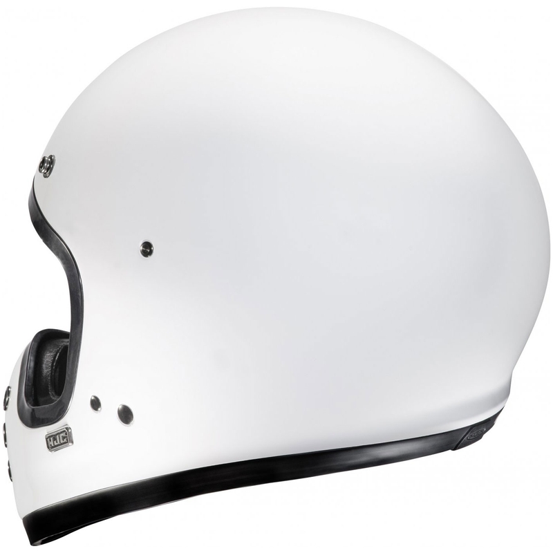 Cască integrală pentru motocicletă HJC V60 Solid, albă