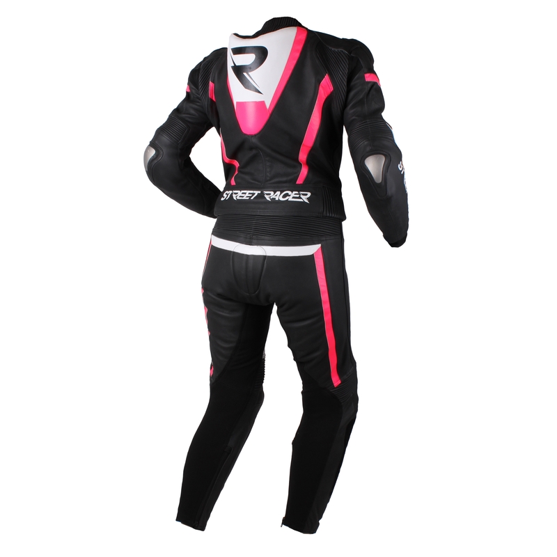 Combinezon pentru femei Street Racer Dafne negru-alb-roz lichidare