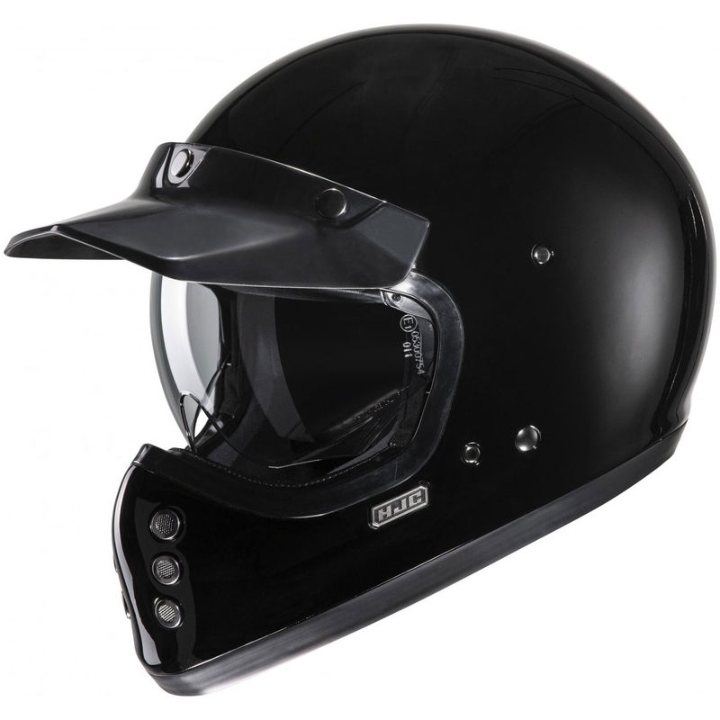 Cască integrală pentru motocicletă HJC V60 Solid, neagră