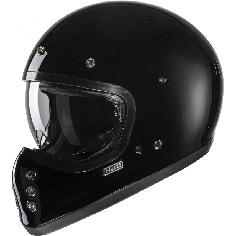 Cască integrală pentru motocicletă HJC V60 Solid, neagră