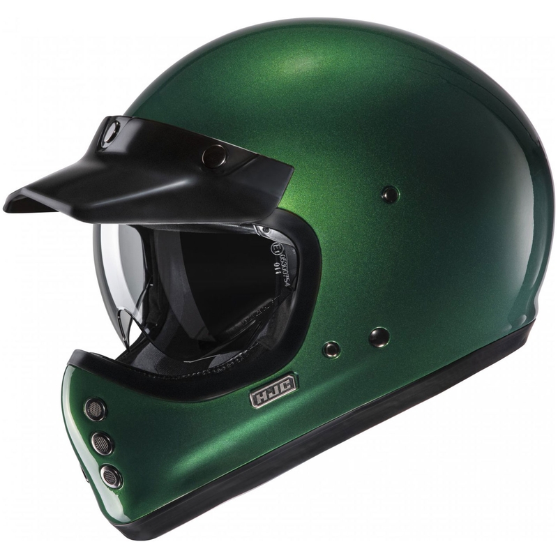Cască integrală pentru motocicletă HJC V60 Verde închis solid