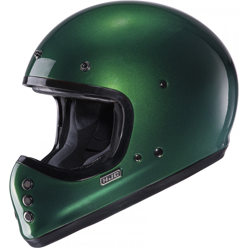 Cască integrală pentru motocicletă HJC V60 Verde închis solid