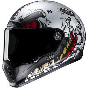 Cască integrală pentru motocicletă HJC V10 Vatt MC1 negru-argintiu