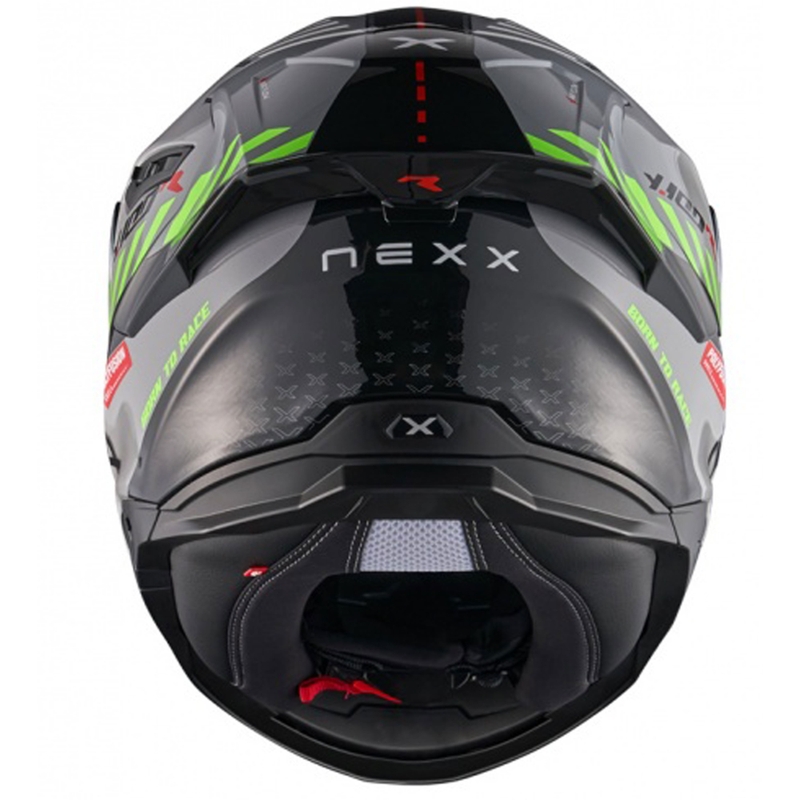 Cască integrală pentru motocicletă NEXX Y.100R Fade gri-negru lichidare