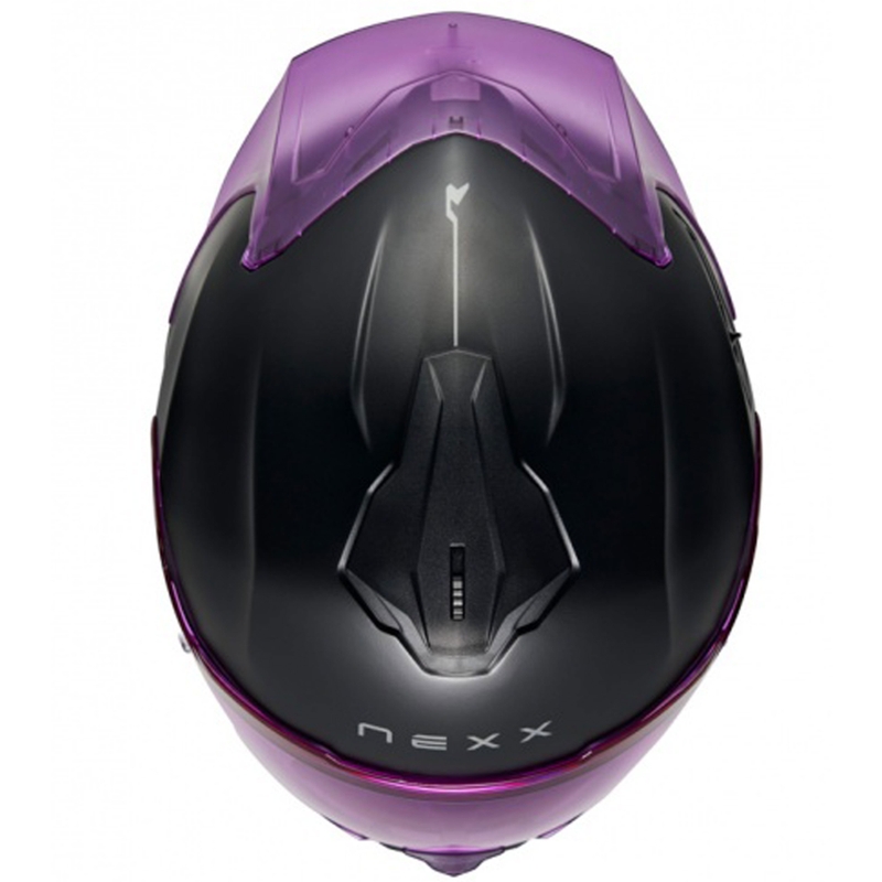 Casca moto integrala NEXX Y.100R Subsonic negru-roz mat