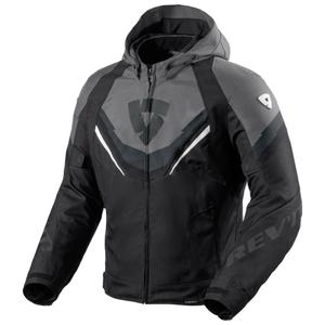 Geacă moto Revit Quantum 3 H2O negru-gri