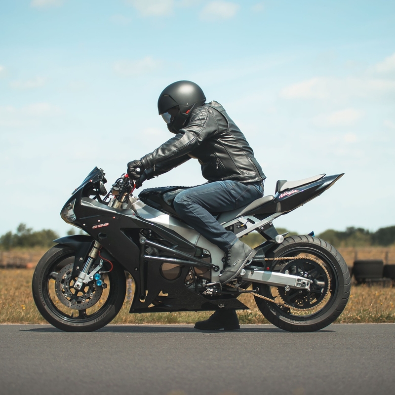 Blugi Slim AAA Omologați Original Oxford Blugi Motociclete Spălați Albastru
