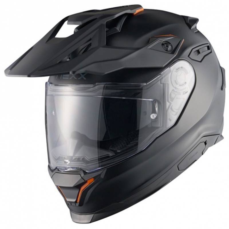 Casca moto Enduro NEXX Y.TRAVL Negru mat simplu