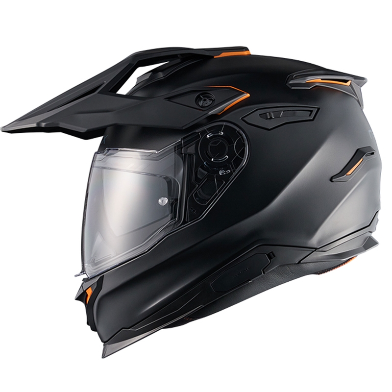 Casca moto Enduro NEXX Y.TRAVL Negru mat simplu