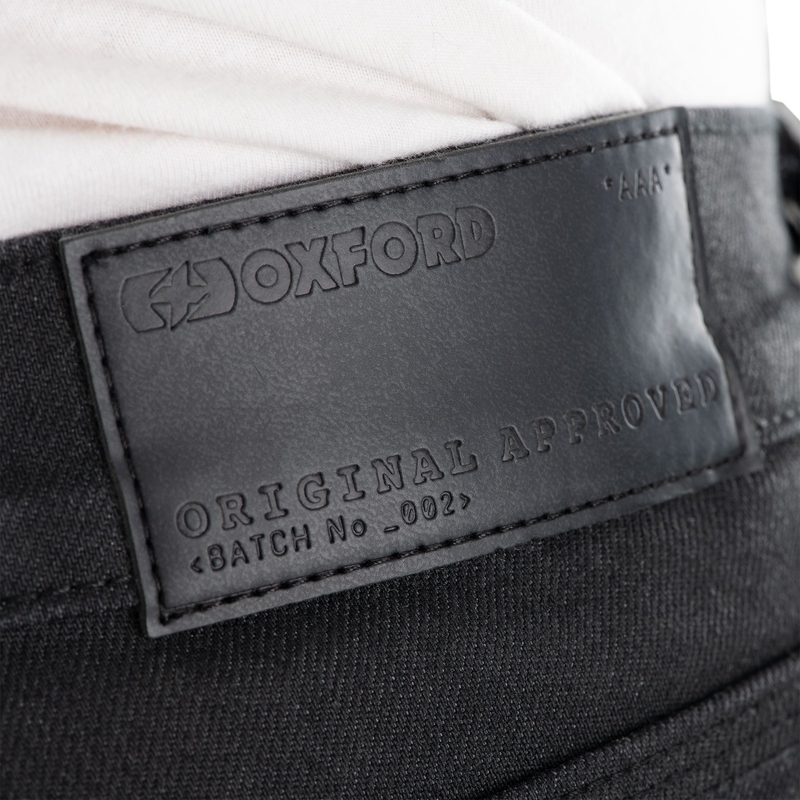 Blugi Slim AAA Aprobați Original Oxford Blugi negri pentru motociclete