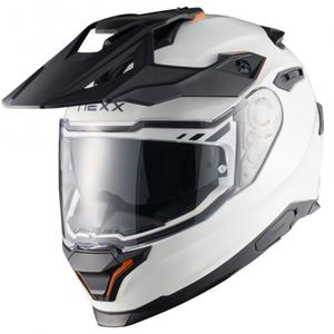 Casca moto Enduro NEXX Y.TRAVL Alb simplu