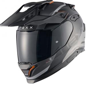 Casca moto enduro NEXX Y.TRAVL Quest negru-gri mat