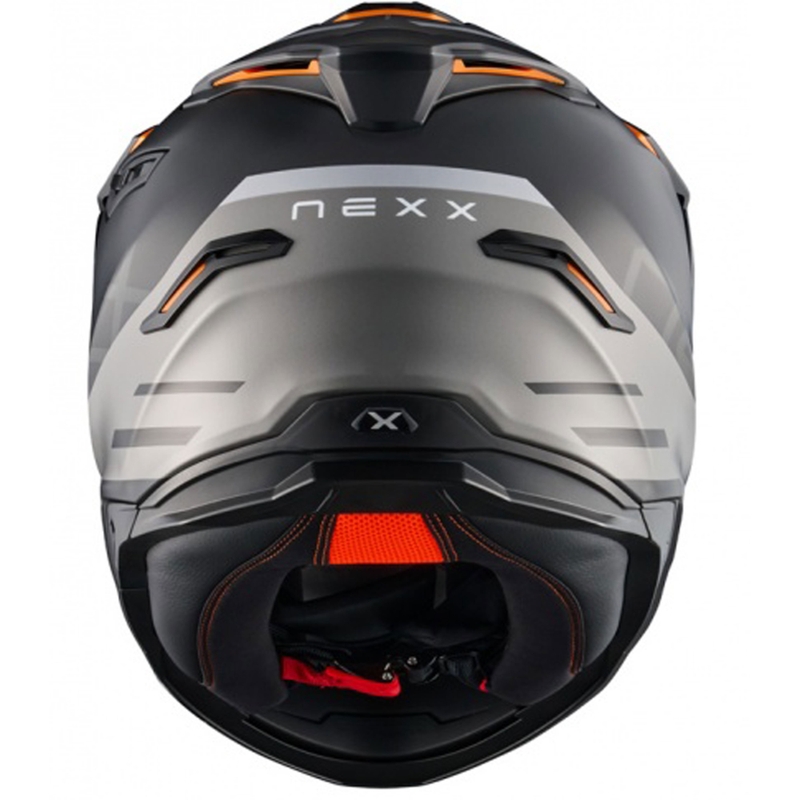 Casca moto enduro NEXX Y.TRAVL Quest negru-gri mat lichidare
