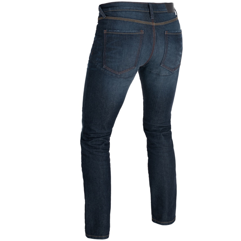 Blugi Drepți AAA Omologați Original Oxford Blugi Motociclete Spălați Albastru