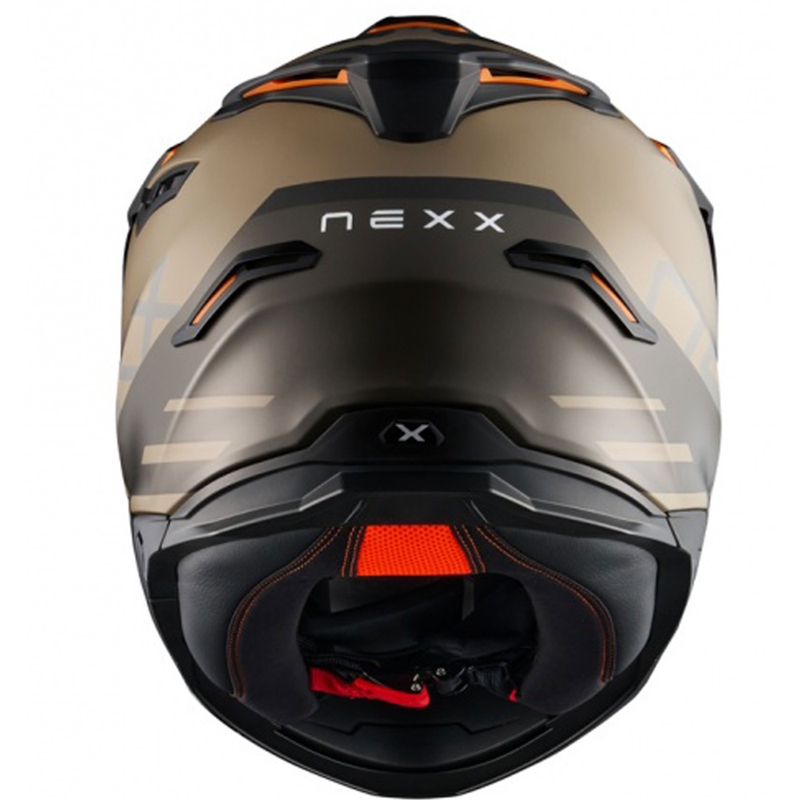 Casca moto enduro NEXX Y.TRAVL Quest negru-nisip mat