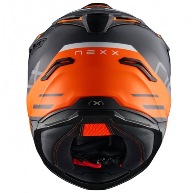 Casca moto enduro NEXX Y.TRAVL Quest portocaliu mat