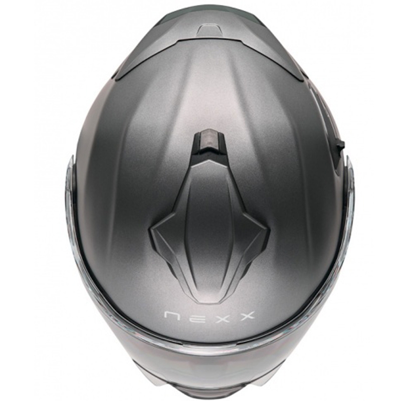 Cască de motocicletă rabatabilă Nexx X.Lifetour Plain titan mat