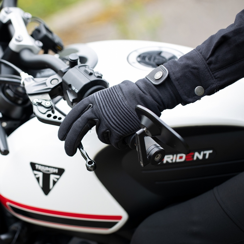 Mănuși moto damă Oxford Kickback negre