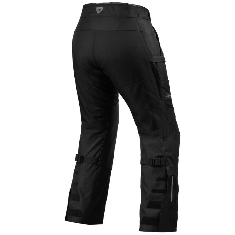 Pantaloni de motocicletă crop pentru femei Revit Sand 5 H2O, negri