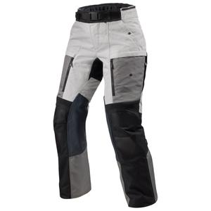Pantaloni moto dama Revit Sand 5 H2O negru-argintiu