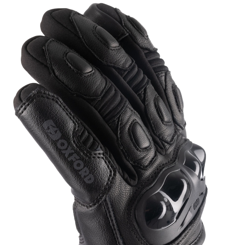 Mănuși pentru motociclete Oxford Omega 1.0 pentru femei. Dry2Dry™ negru