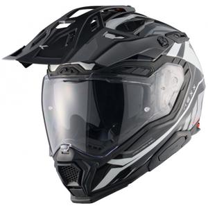 Casca moto Enduro Nexx X.WED3 Gobi alb-gri